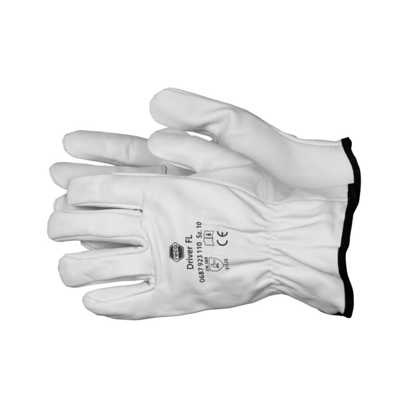 Driver FL protective glove, EN 388, cowhide nappa leather, size 8