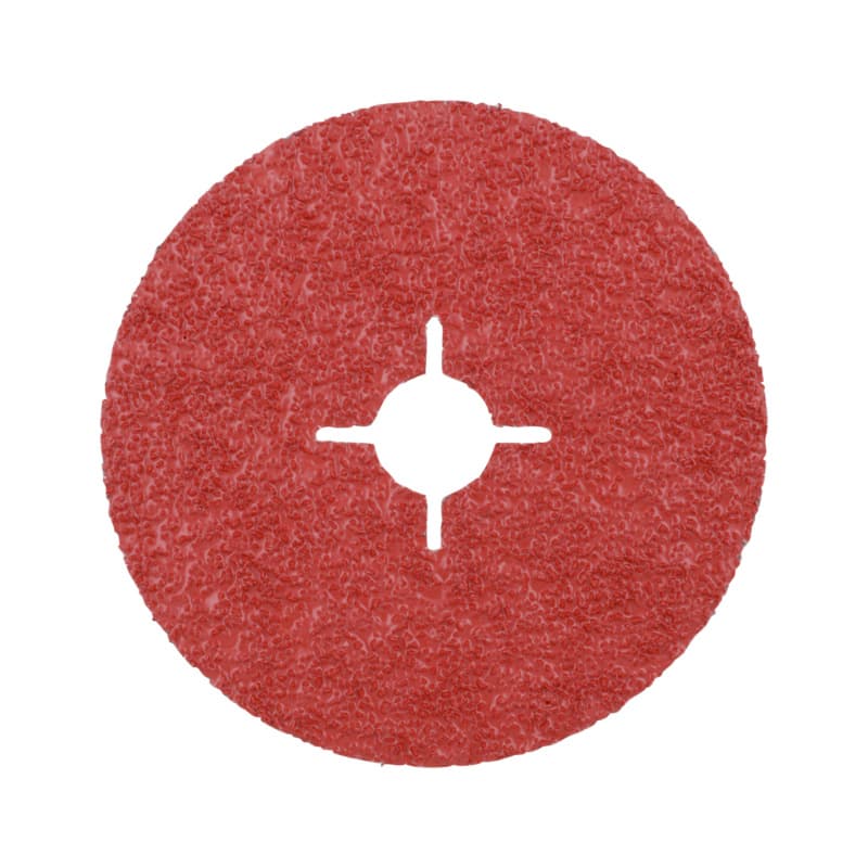 RECAMIC vulcanised fibre disc, grain 36+, universal use, 115 mm