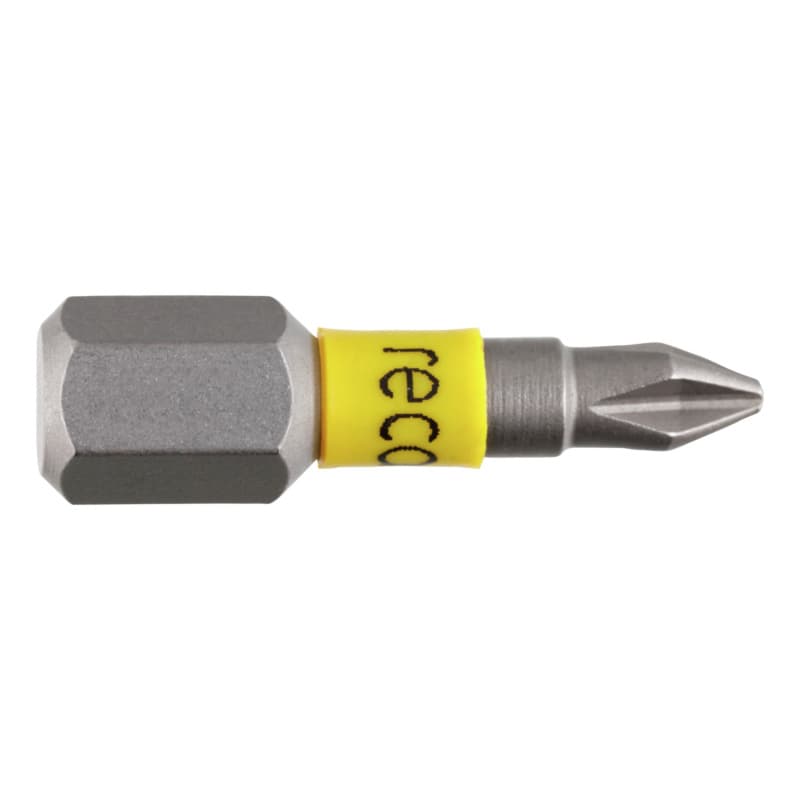 RECA torsion bit 1/4 inch 25 mm PH 1 recessed head