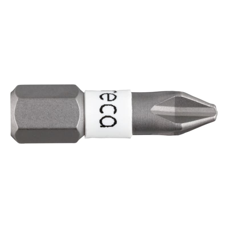 RECA torsion bit 1/4 inch 25 mm PH 2 recessed head