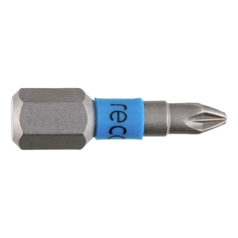 RECA torsion bit 1/4 inch 25 mm PZ 1 recessed head
