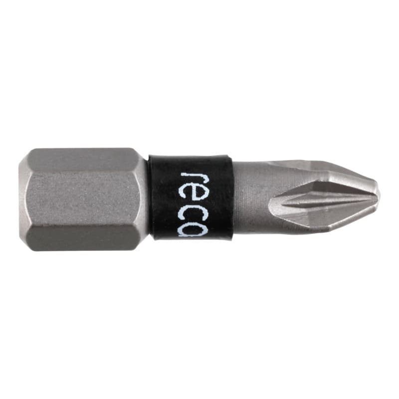 RECA torsion bit 1/4 inch 25 mm PZ 2 recessed head