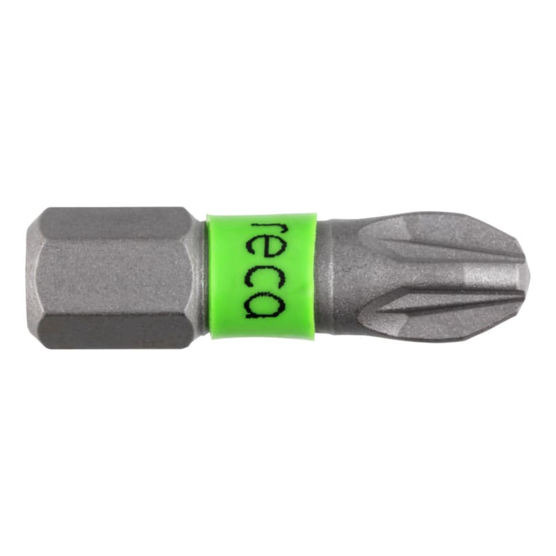 RECA torsion bit 1/4 inch 25 mm PZ 3 recessed head