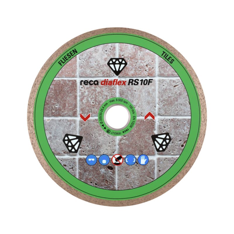 diaflex diamond cutting disc RS10F for tiles, wet cutting, 200/30-25.4
