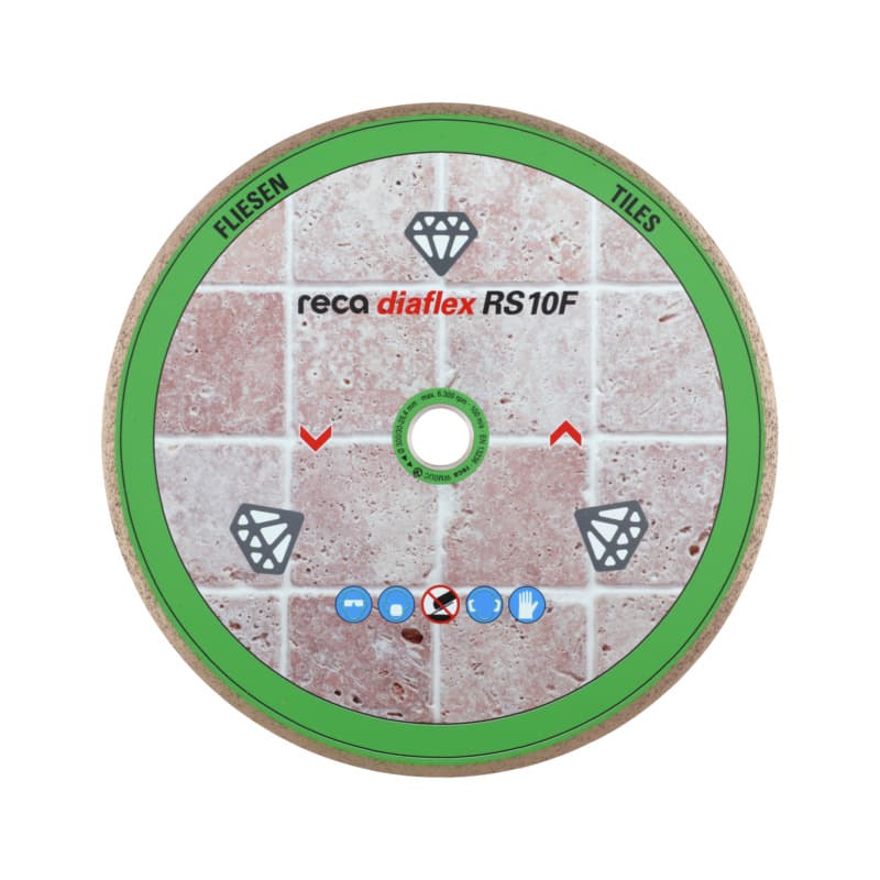 diaflex diamond cutting disc RS10F for tiles, wet cutting, 300/30-25.4