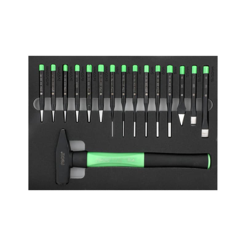 RECA inlay striking tool empty laser cut 283x396 mm
