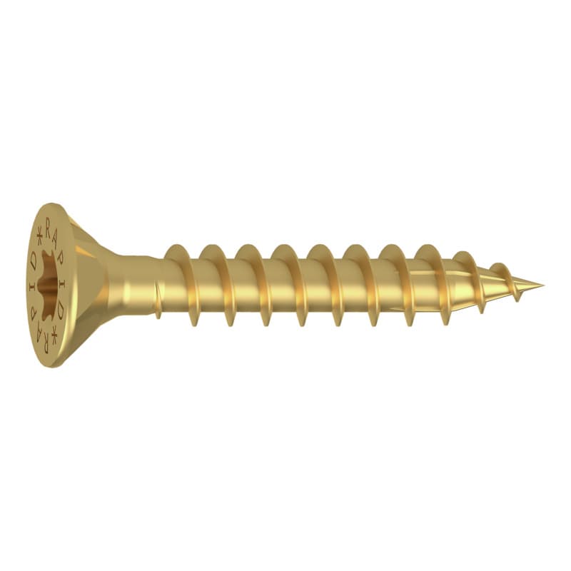 RAPID timber screw, c/s milling pocket head, Yellwin 500+, FT, TX 10 3.0x16