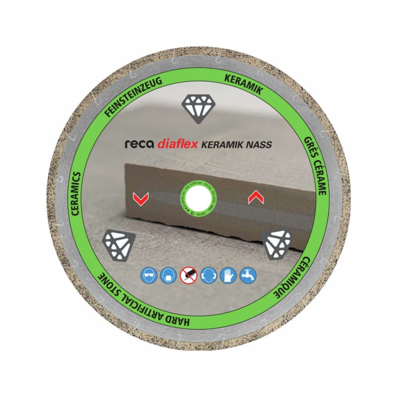 diaflex diamond cutting disc, special ceramic, wet cutting 300/30-25.4