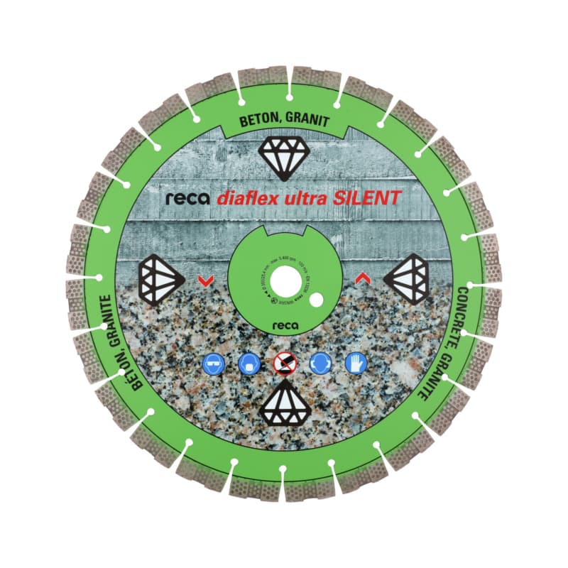 diaflex ULTRA SILENT diamond cutting disc 350/25.4