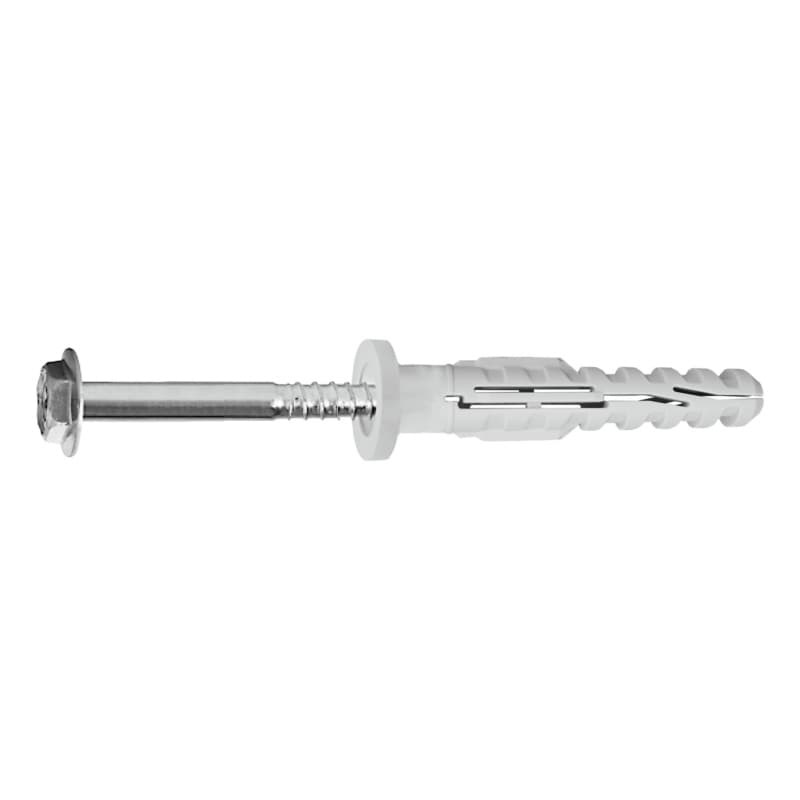 MFR FB SSKS multi-function frame anchor, flat collar, stainless steel A4 10x60mm