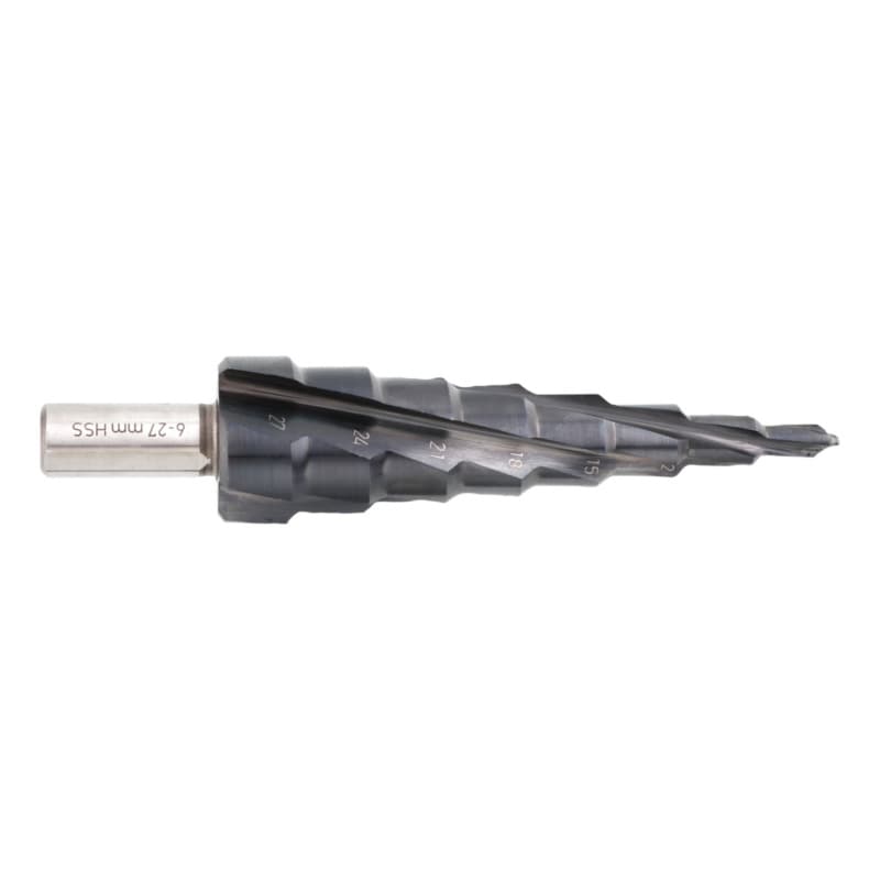 Multi Drill HSS/TiAlN, TRICON shank 6–27 mm