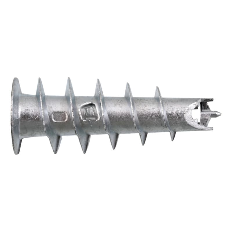 Plasterboard plug ZD, die-cast zinc