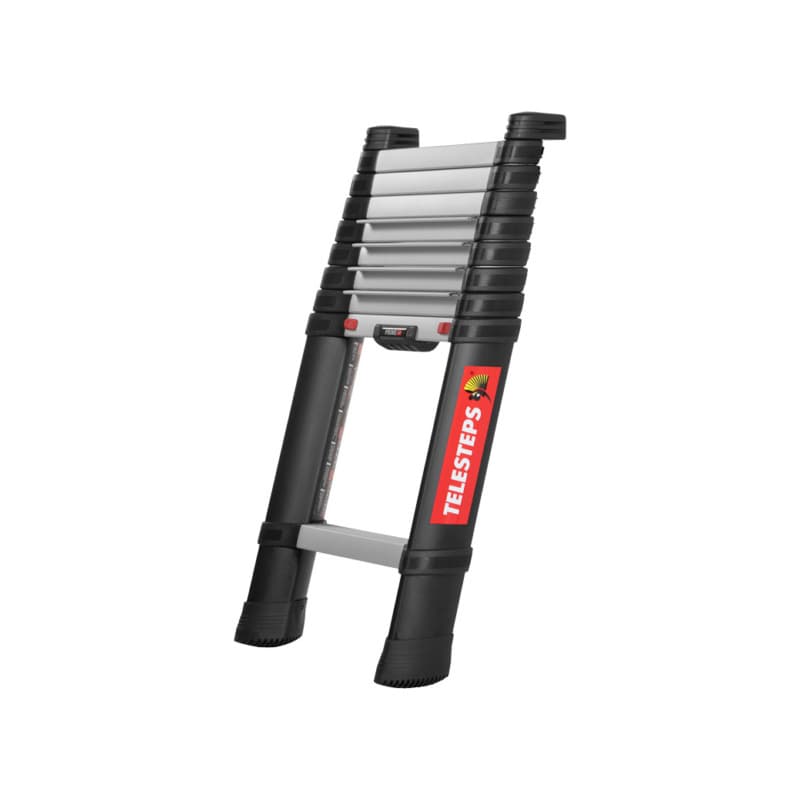 Telescopic single-section ladder 3.0 m with extension, Telesteps PrimeLine