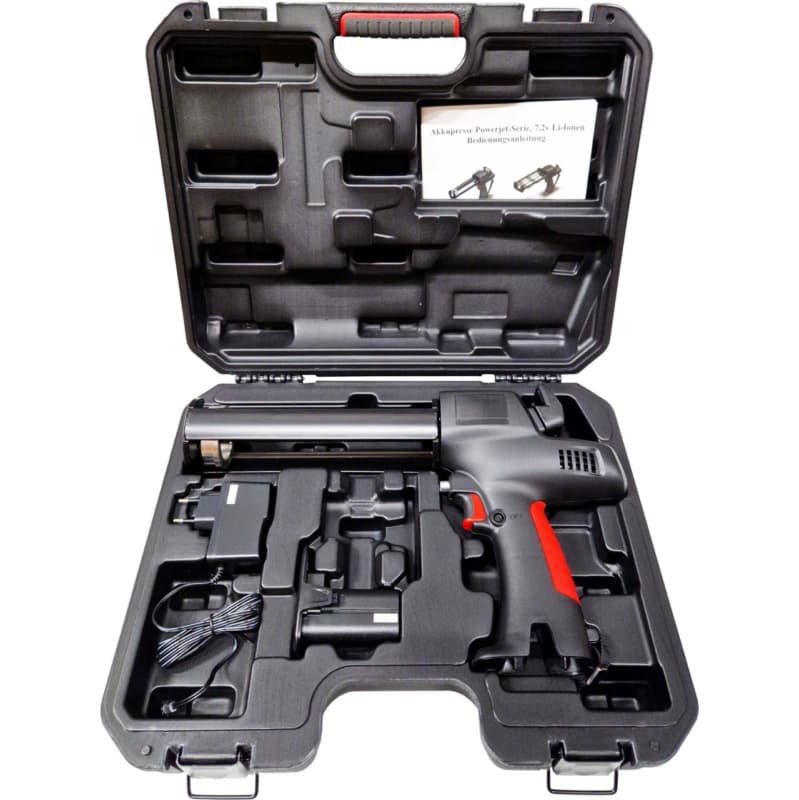 Powerjet-Li 380 battery-powered press fr 2C fire prot. foam cartridges 380-420ml