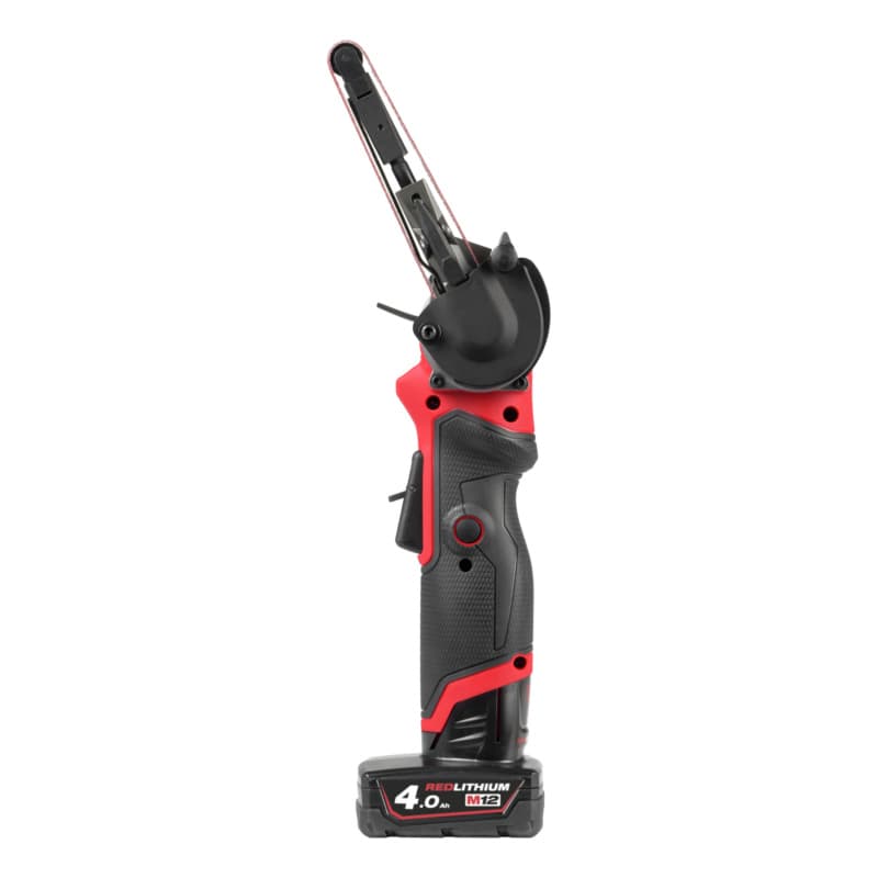 Milwaukee M12 FBFL10-402B Akku-Bandfeile,2x4,0Ah-Akku,Tasche,Orgnr.4933480959