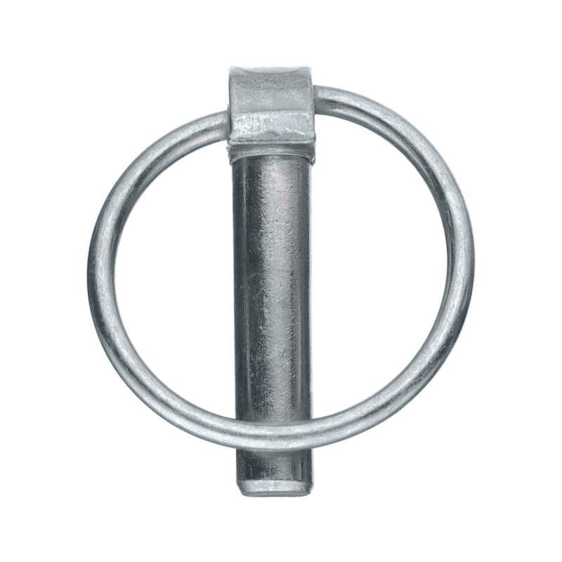 Linch pin, galvanised, 40 mm, shackle diameter: 41 mm, length: 10 mm