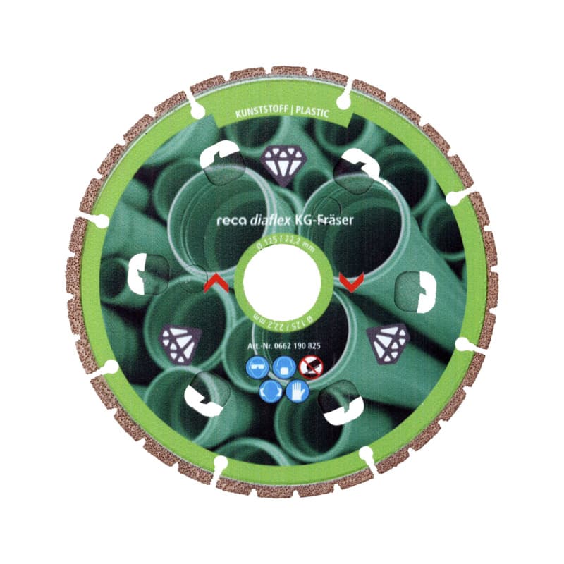 RECA diaflex KG milling cutter 125 mm