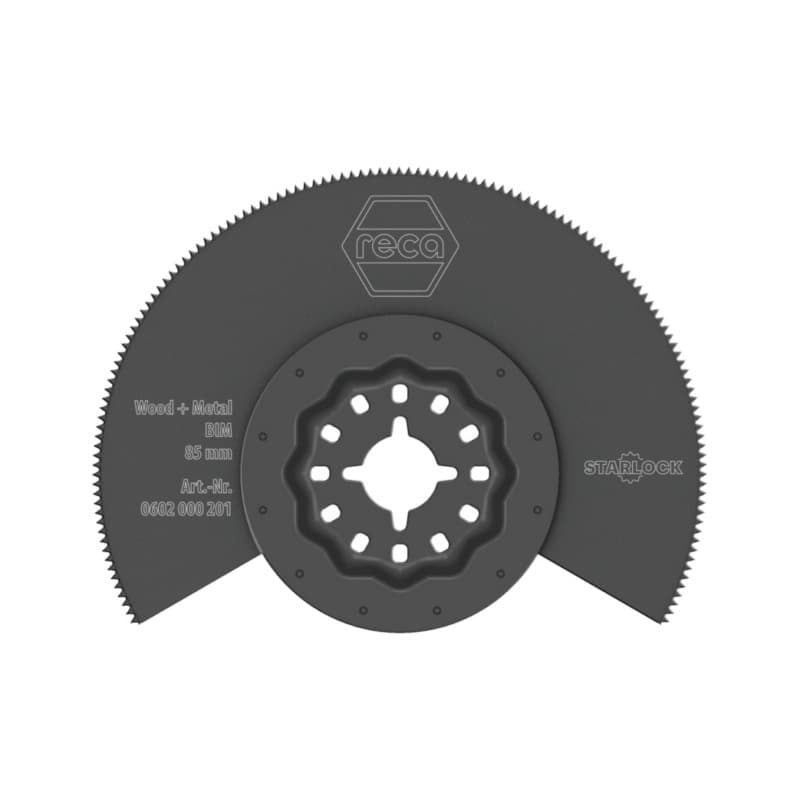 Starlock BIM 85 saw blade, wood and metal