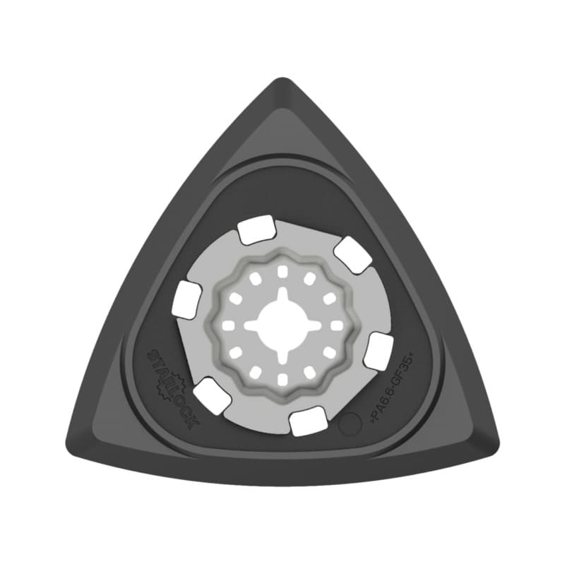 Starlock abrasive pad