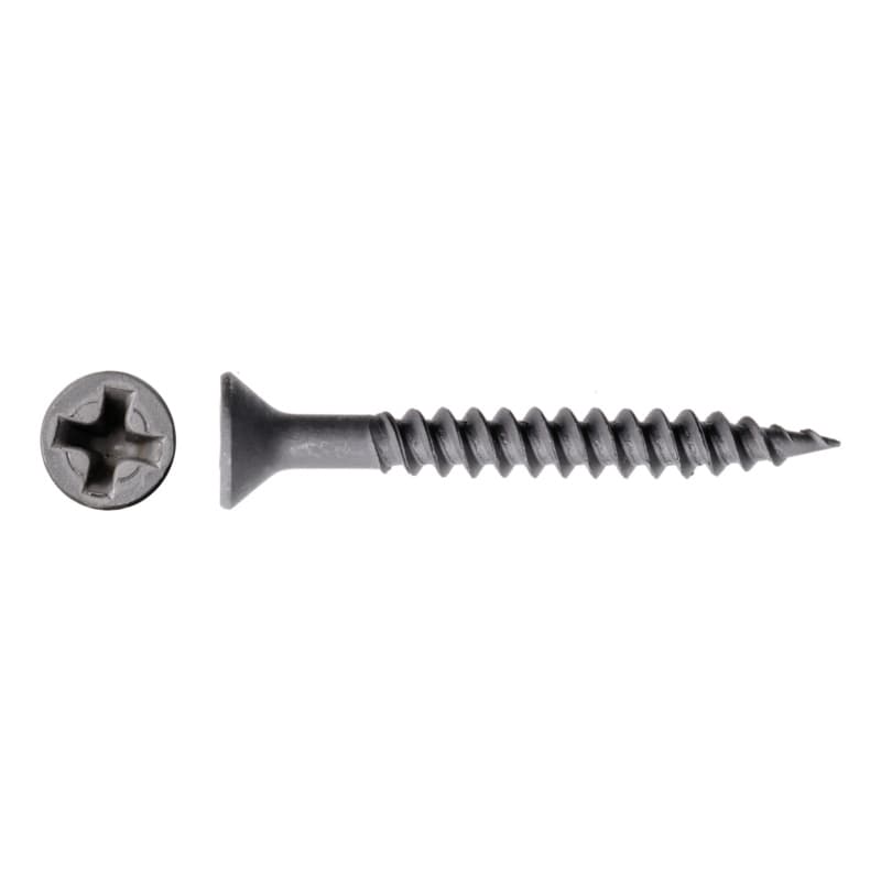 Drywall screw for perforated plates EN 14566, class 48, CMN, 3.5x30