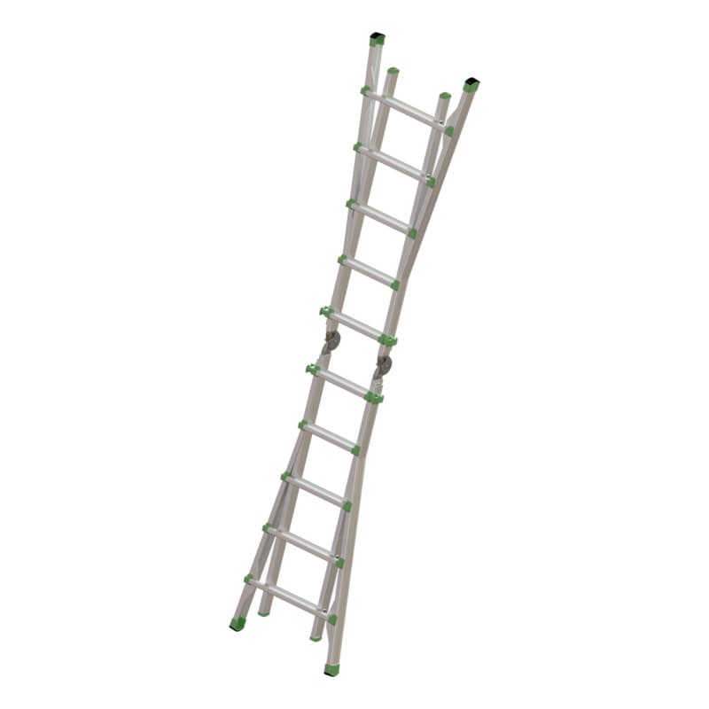 Alu telescopic ladder 4x5 rungs
