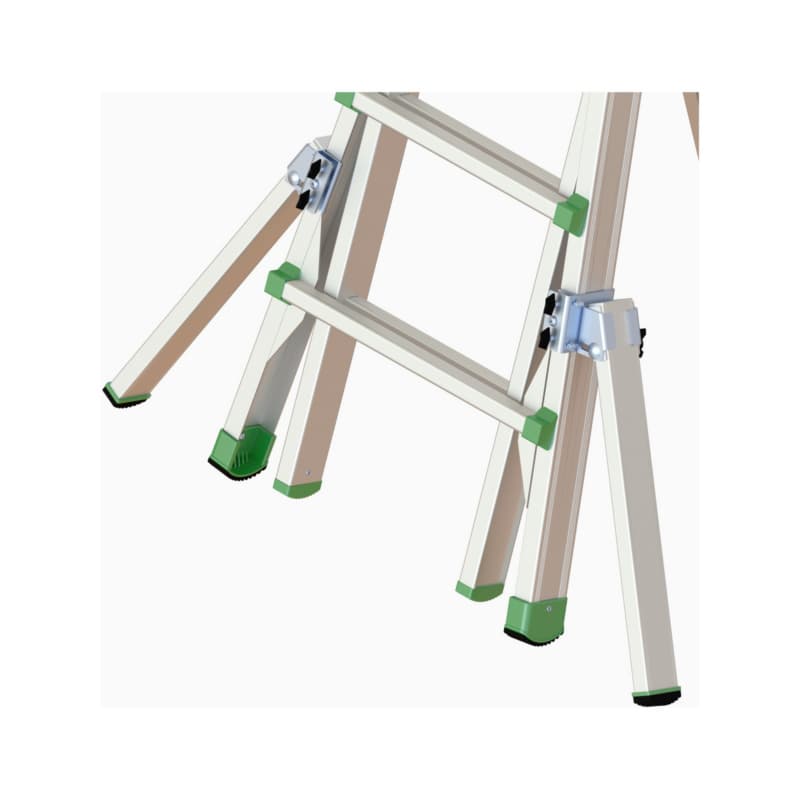 Tip protection for alu telesopic ladder