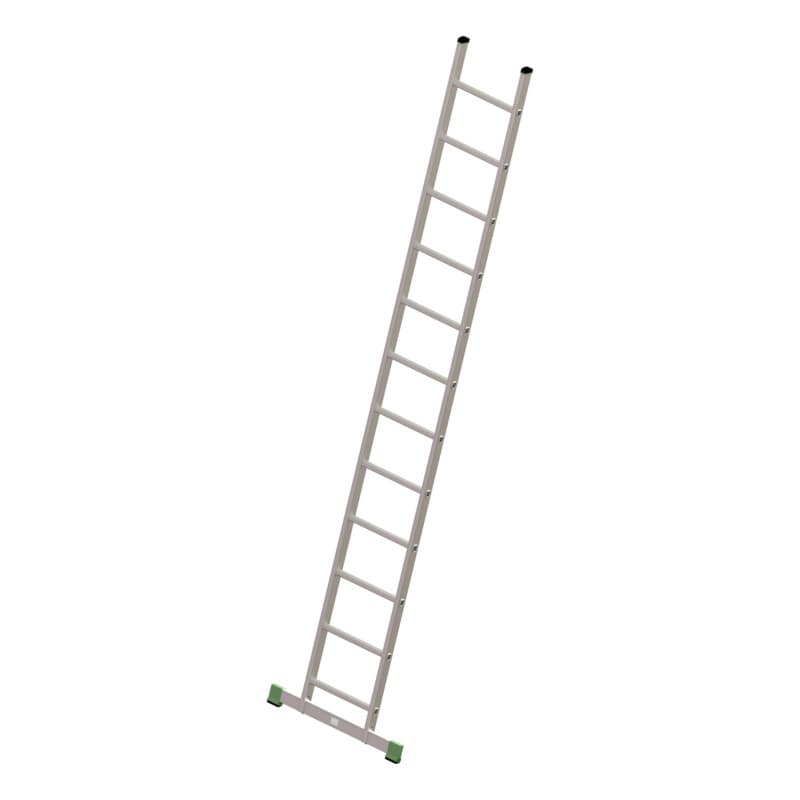 Alu runged leaning ladder 1x12 Rungs