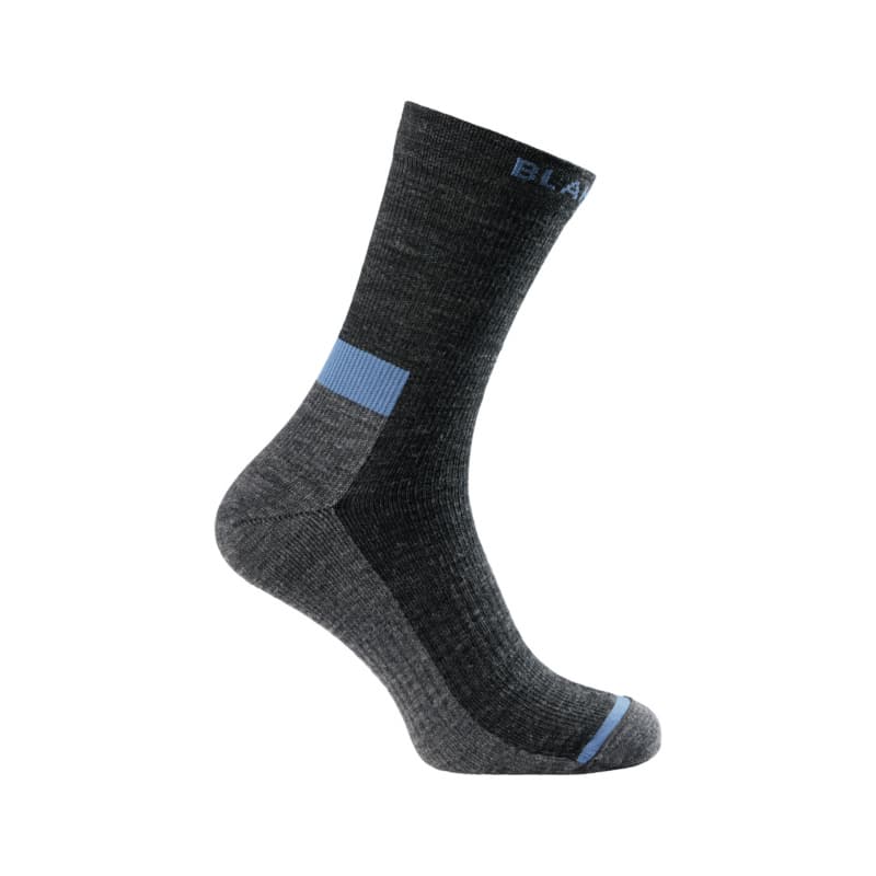 Dünne Wollsocken Schwarz Melange 2500 1083 9991 34-36