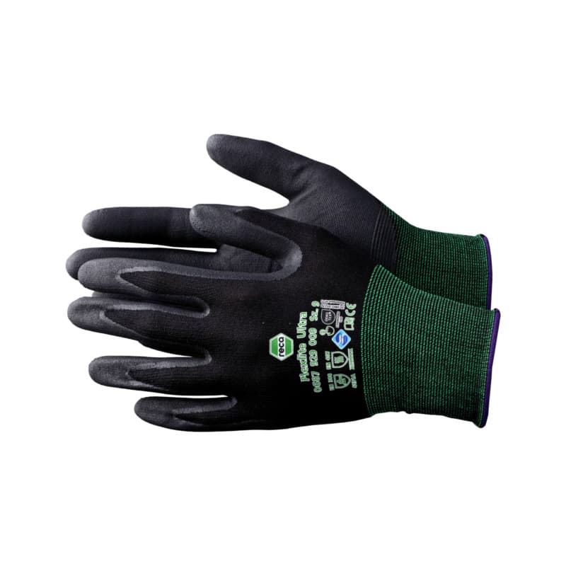 Flexlite Ultra protective glove, EN 388/EN 407, nylon/Spandex, size 6