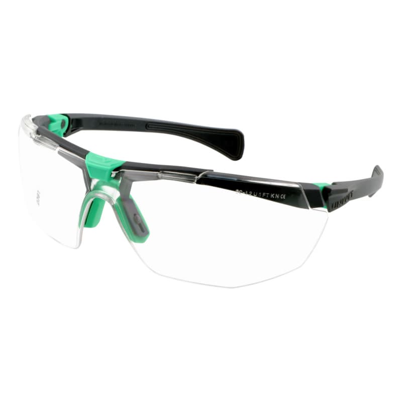 5X1 ZeroNoise safety goggles with frame, clear