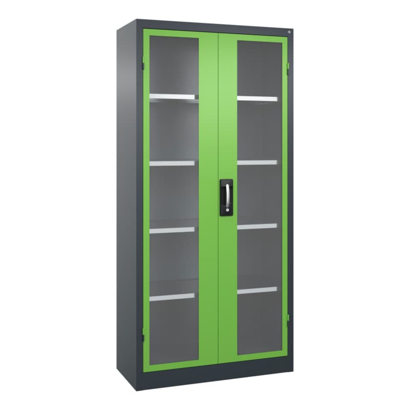 RECA Flügeltürenschrank H1950xB930xT400mm 7016/6018