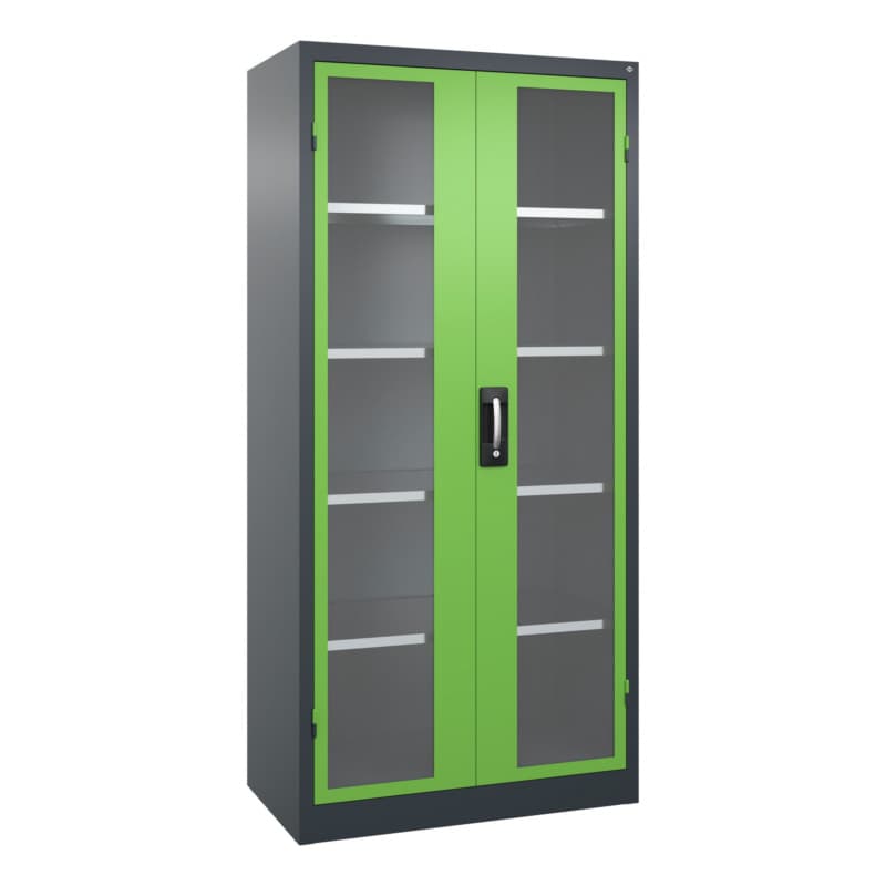 RECA Flügeltürenschrank H1950xB930xT500mm 7016/6018