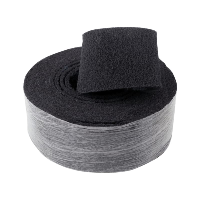Abrasive fleece roll, grain 600/ultra fine, grey 115 mm x 10 m