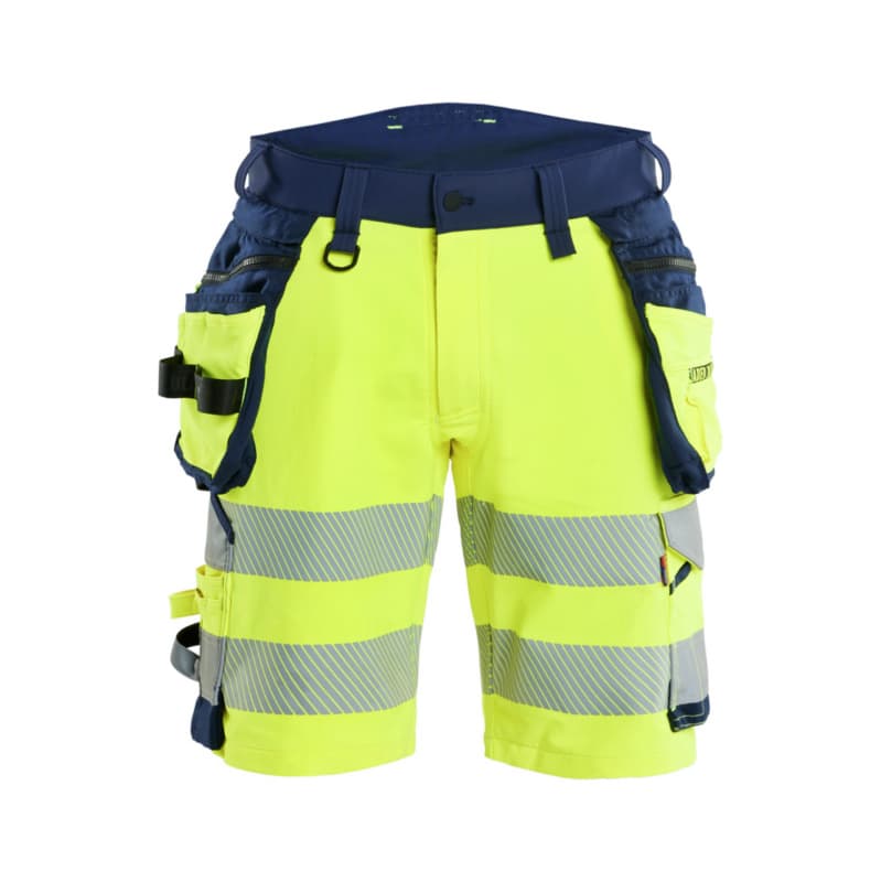 High Vis Shorts 4-Wege-Stretch High Vis Gelb/Marineblau 1120 1648 3389 C44