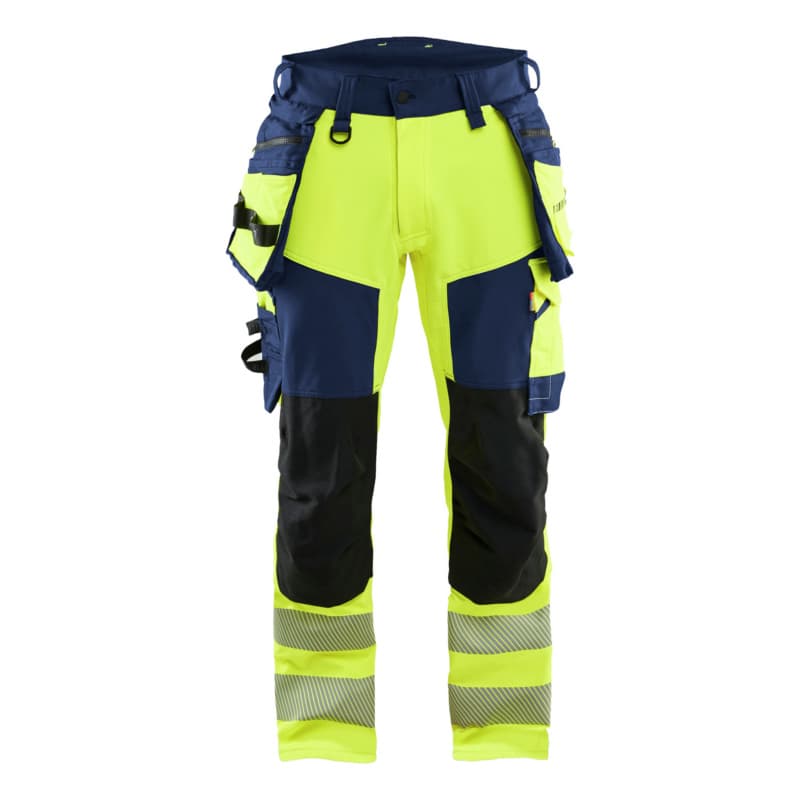 High Vis Hose 4-Wege-Stretch High Vis Gelb/Marineblau 1122 1648 3389 C146