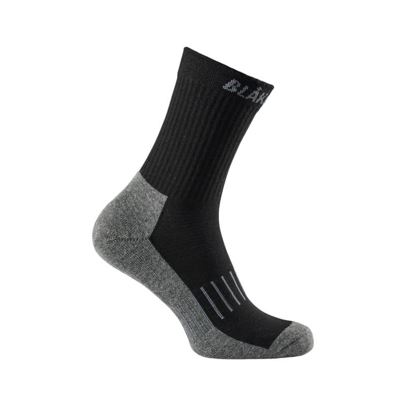 Baumwollsocken 3er-Pack Schwarz/Dunkelgrau 2507 1088 9998 34-36