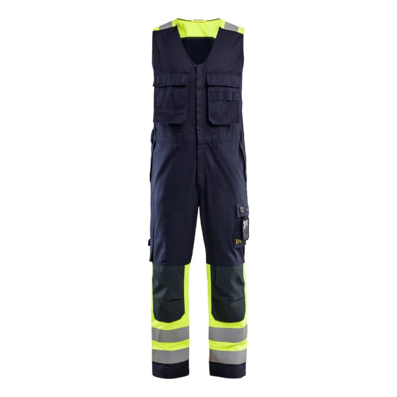 Inherent Sleeveless Jumpsuit Navy Blue/ High Vis Yellow 2887 1512 8933 C46