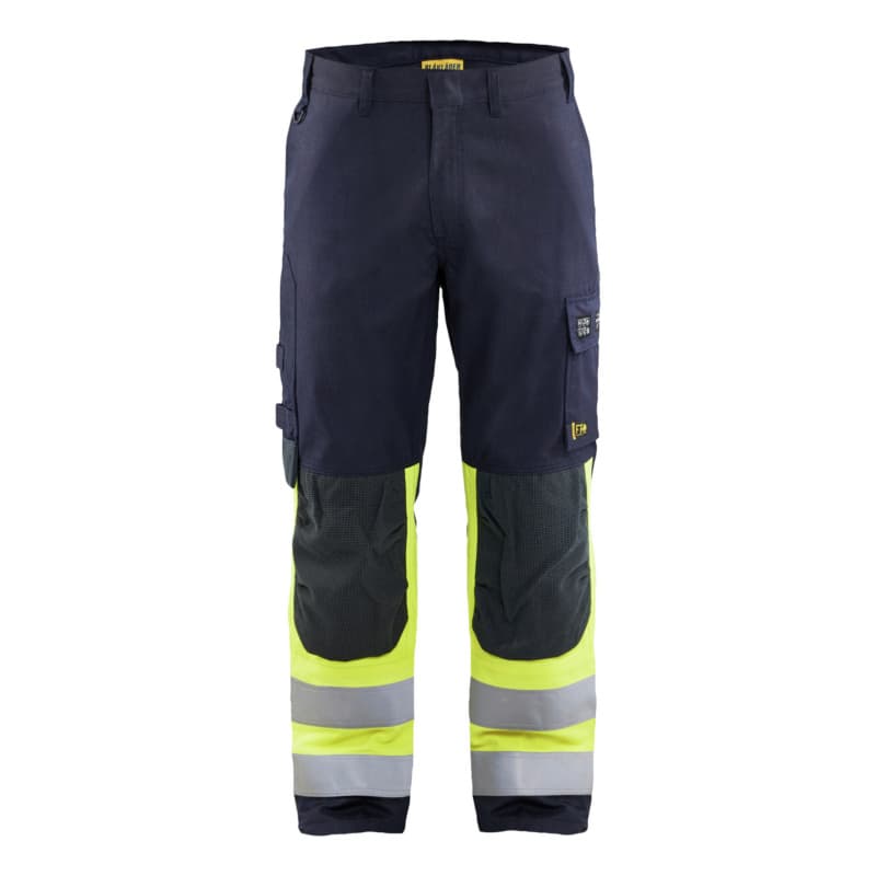 APC 2 Multinorm trousers Inherent Navy Blue/HiVis Yellow 1491 1512 8933 C44
