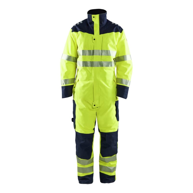 Multinorm Winter Overall High Vis Gelb/Marineblau 6317 1534 3389 4XL