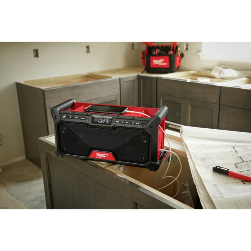 Milwaukee M18RADDAB+G2-0Akku-Baustellenradio DAB+ 4933492344