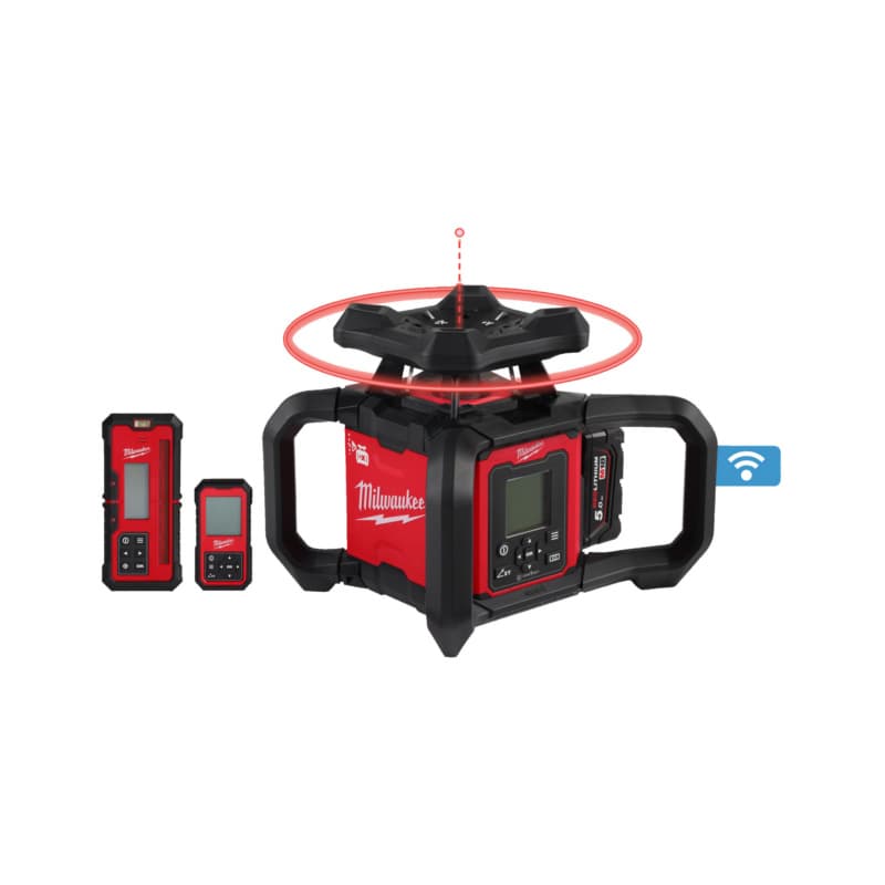 Milwaukee M18RLOHV1200-501C Akku-Rotationslaser 4933493204