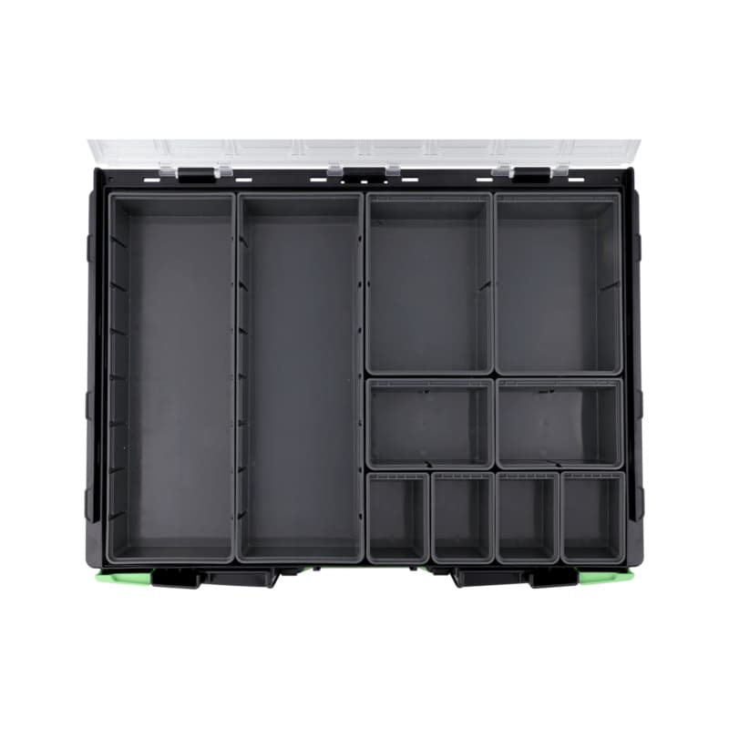 VISO case 8.4.1 TR with grid incl. 10 empty boxes