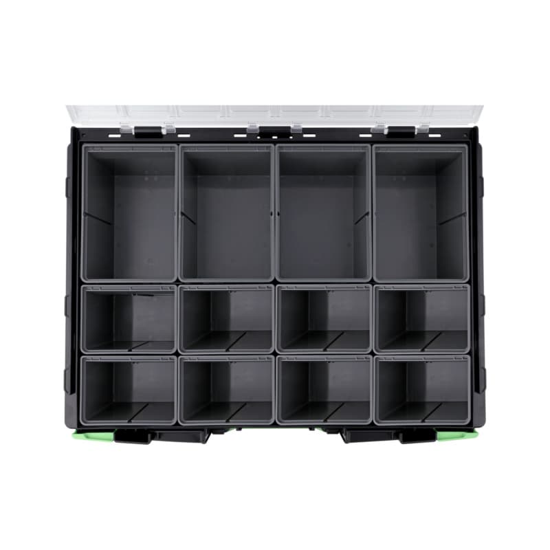 VISO case 8.4.2 TR with grid incl. 12 empty boxes