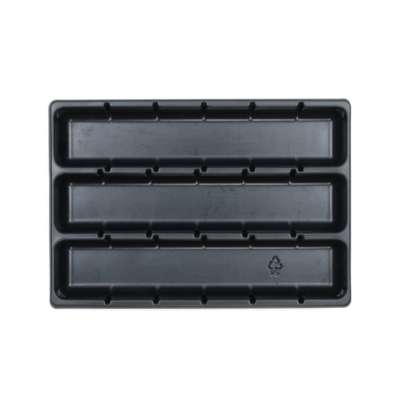 VISO system tray insert 4.4.1, 3 compartments, flexible