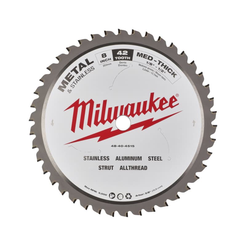 Milwaukee Kreissägeblatt f.Metall-Handkreissägen 203/15,87mm Z42 Orgnr.48404515
