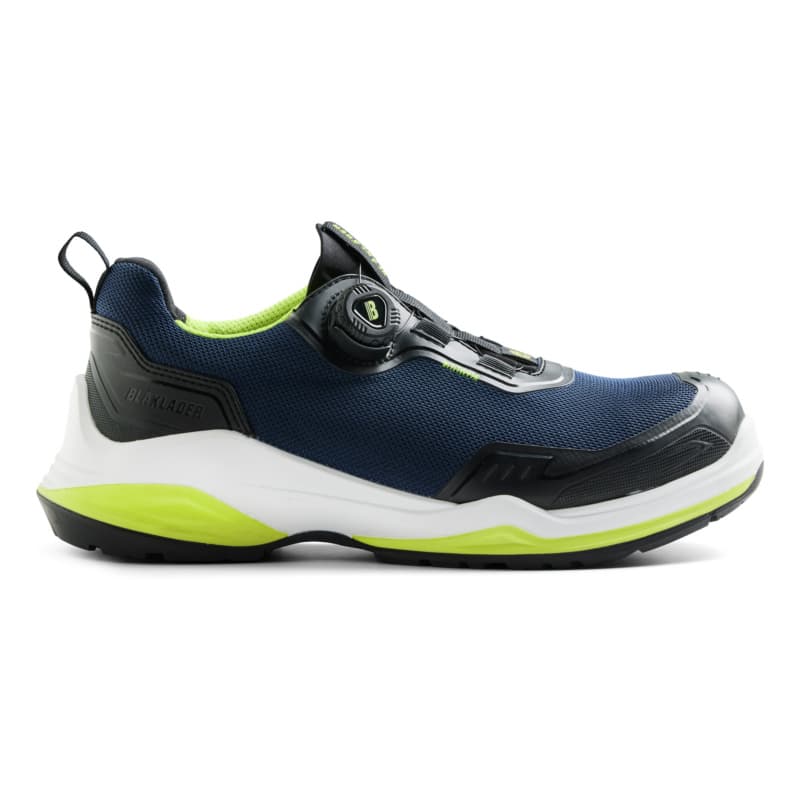 STRIKER safety shoe dark blue/lime green 2486 0000 8643 35