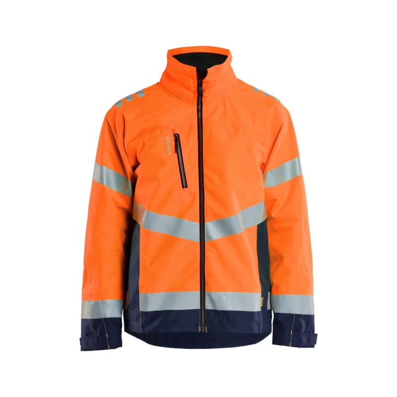 Shell Jacke High Vis High Vis Orange/Marineblau 4760 1977 5389 4XL
