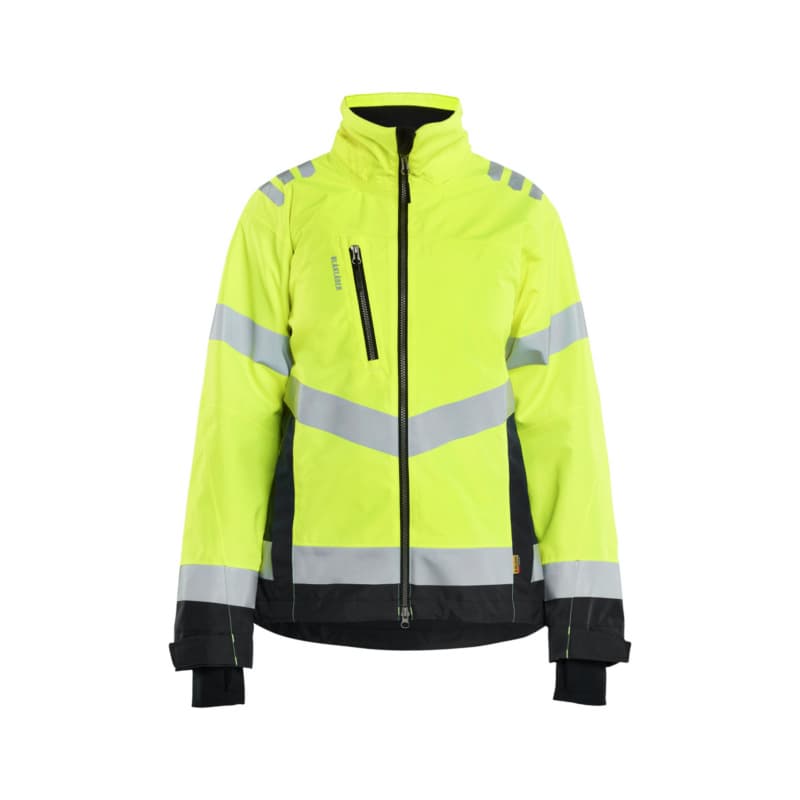 Women's Shell Jacket High Vis Yellow/Black 4761 1977 3399 L