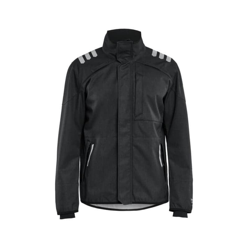 Multinorm softshell jacket black 4447 1560 9900 4XL