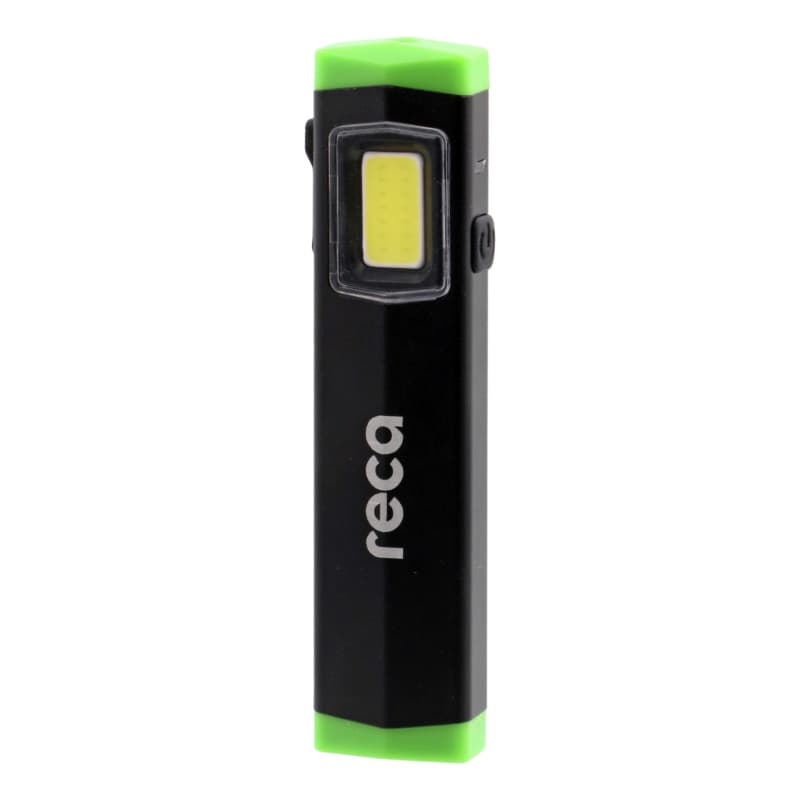 RECA R300 Smart workshop lamp magn. base a. clip, incl. Type C USB charg. cable